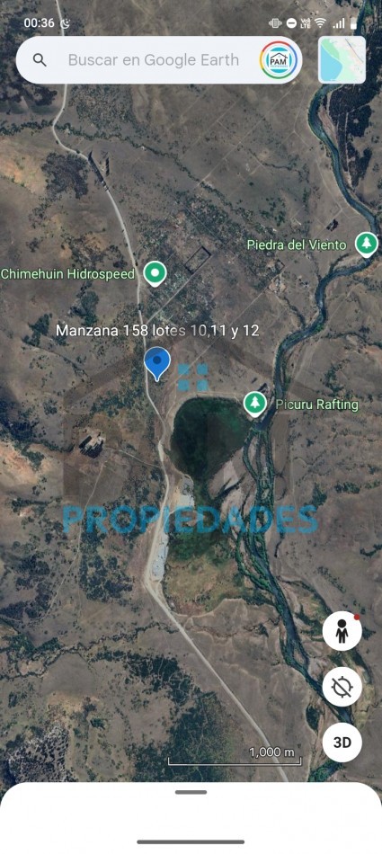 TRES LOTES DE TERRENO EN VENTA, LAGO HUECHULAFQUEN 