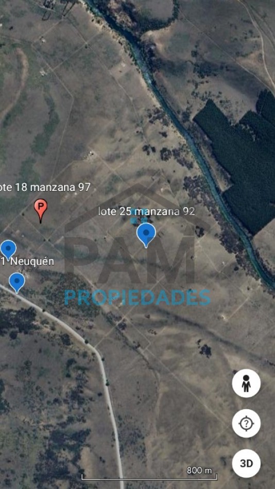 VENTA DE LOTE EN LAGO HUECHULAFQUEN